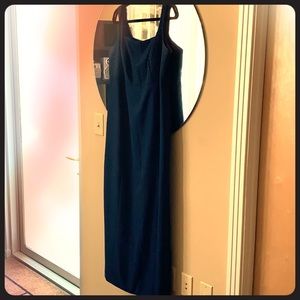 Jeffrey & Dara Evening - Navy Blue long dress